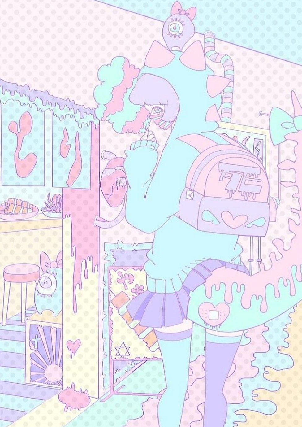 Aesthetic Anime Pastel Wallpapers - Wallpaper Cave