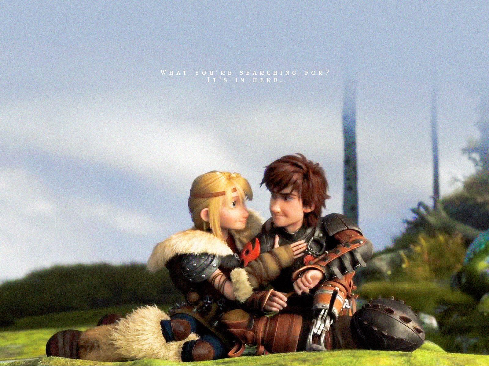 How to Train Your Dragon image Hiccup and Astrid Wallpaper HD