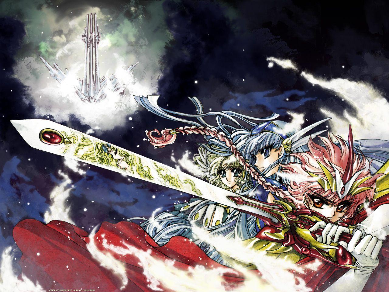 Magic Knight Rayearth and Scan Gallery