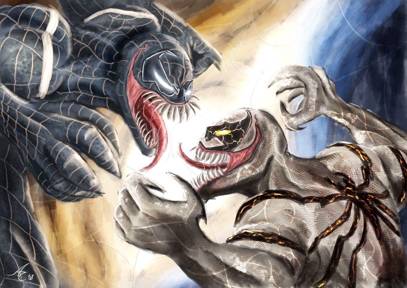 Carnage Vs Anti Venom HD Wallpaper, Background Image