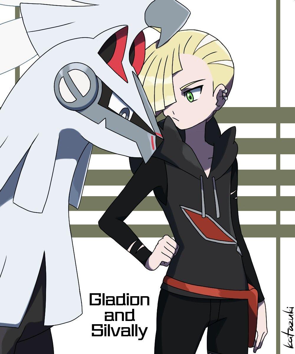 Riku114 image Gladion and Silvally. Pokemon HD fond d'écran