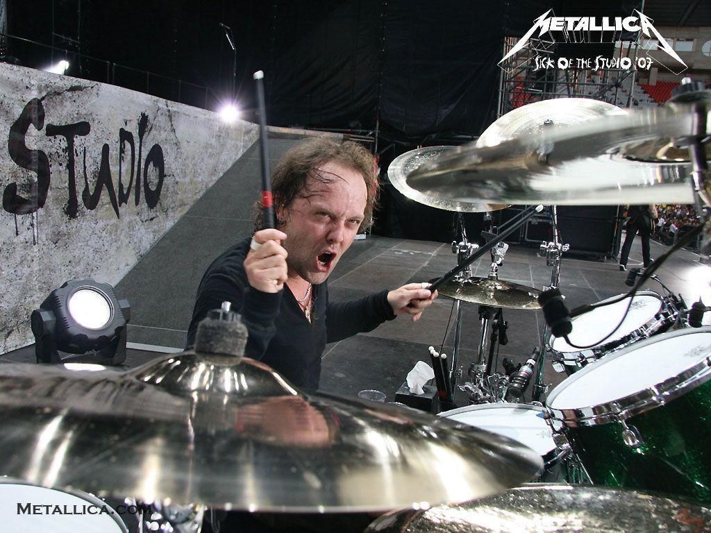 Lars Ulrich Metallica. Visual Time Keepers