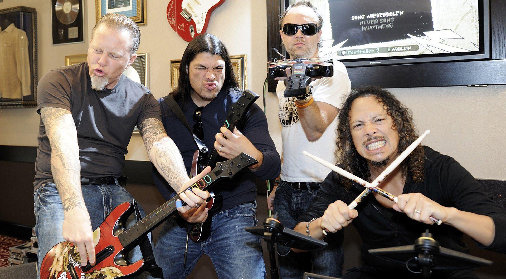 Metallica, James Hetfield, Robert Trujillo, Lars Ulrich, Kirk