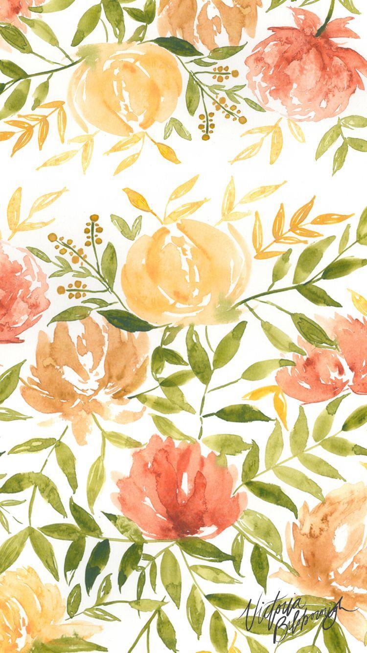 fallflowerwallpaper- 750×334 pixeles. Desktop wallpaper fall, Fall wallpaper, Watercolor wallpaper