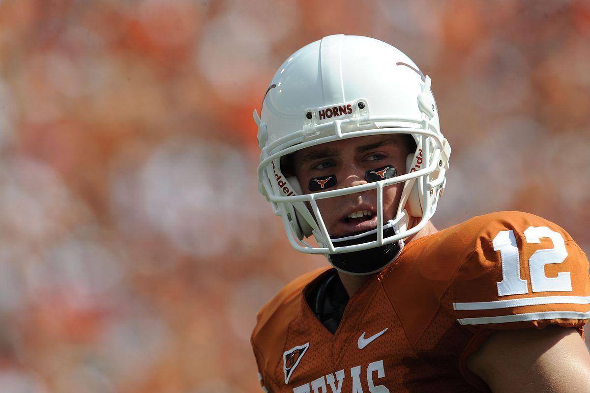 Former Texas QB Colt McCoy discusses struggles to overcome injury vs
