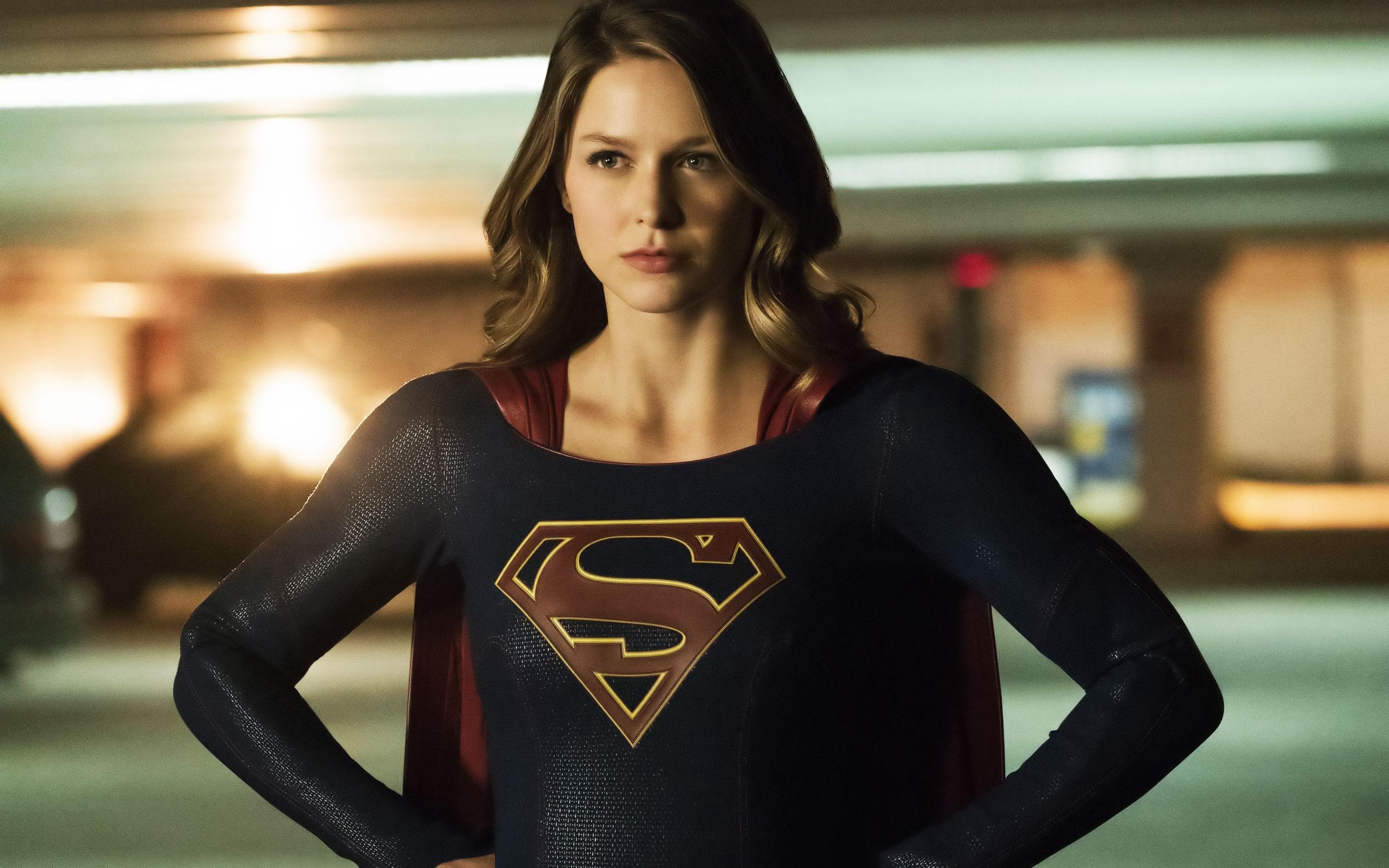 Tv Show Supergirl In Melissa Benoist 5K HD Wallpaper