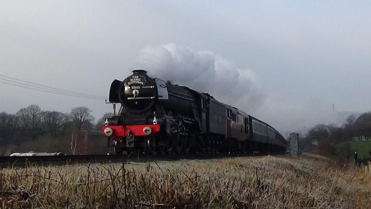 Flying Scotsman in Steam' Preview Event, 16th January 2016