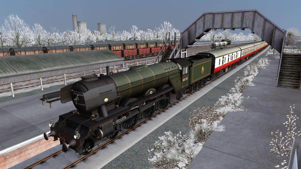 TS: LNER Class A3 'Flying Scotsman' promotional art