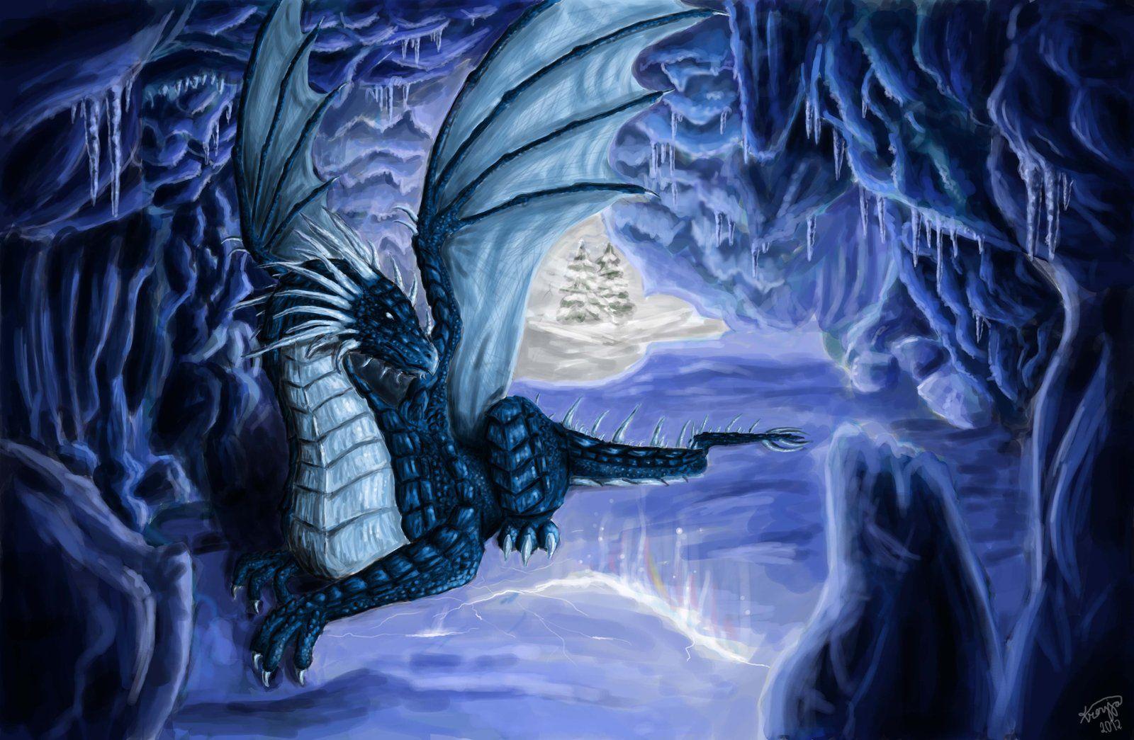 Fantasy Ice Dragons