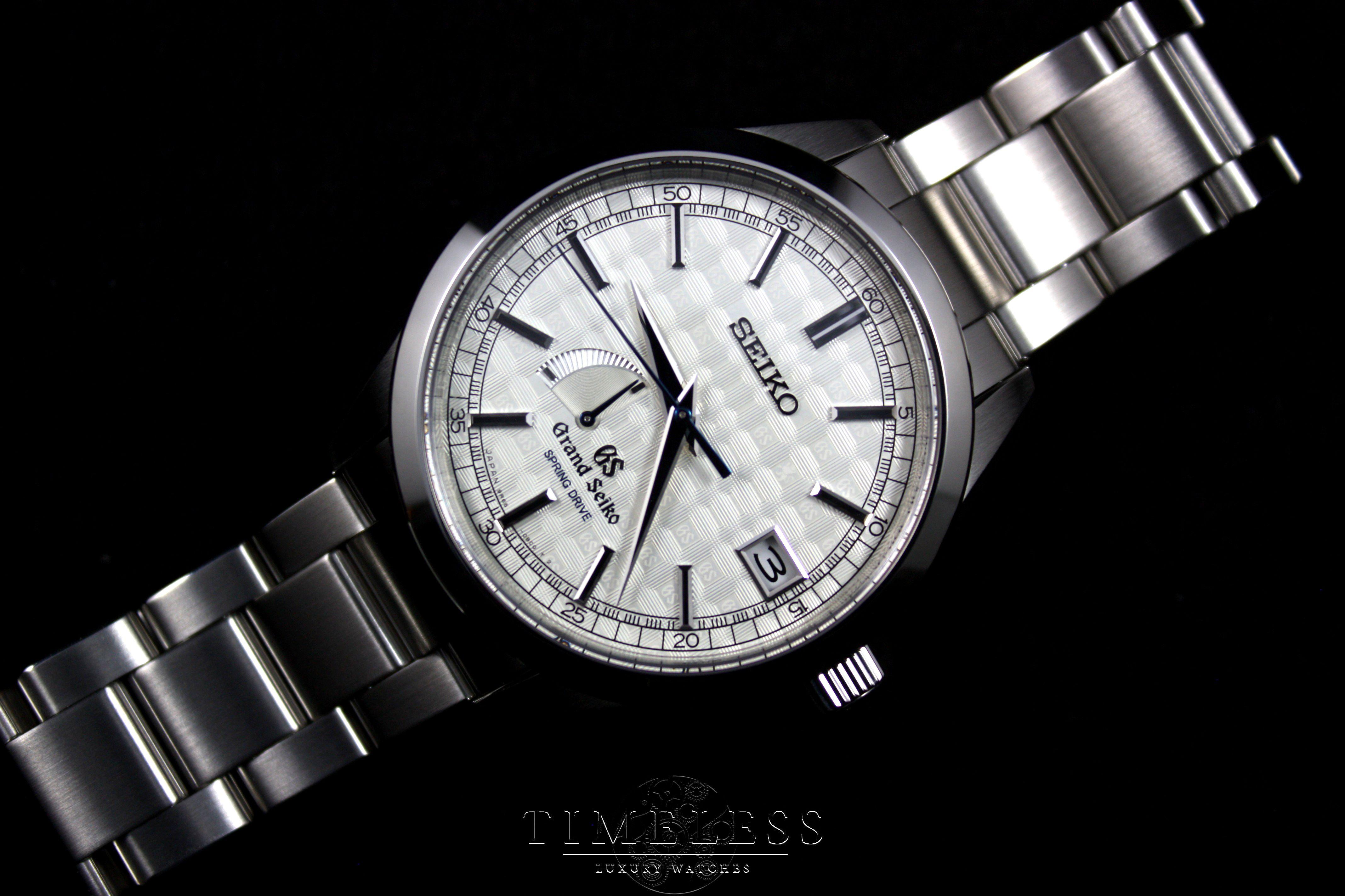 Grand Seiko SBGA111 Spring Drive Anniversary Edition Review. Wrist
