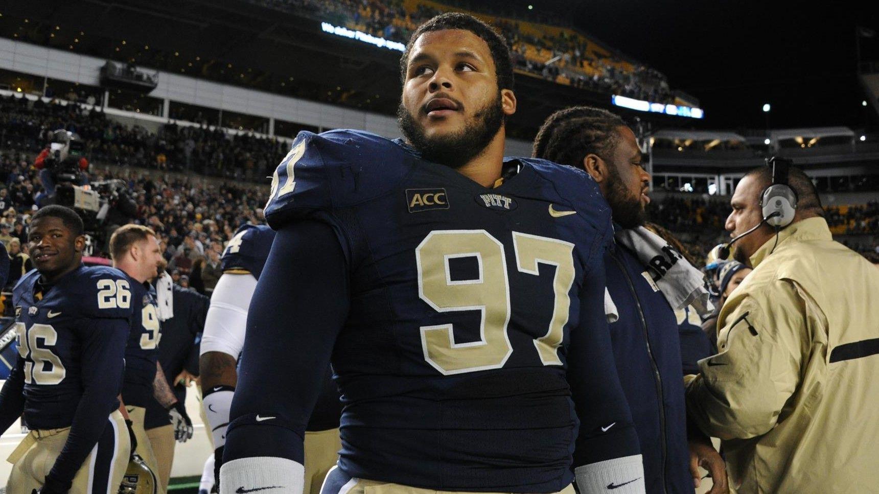 Aaron Donald Football Roster of Pittsburgh