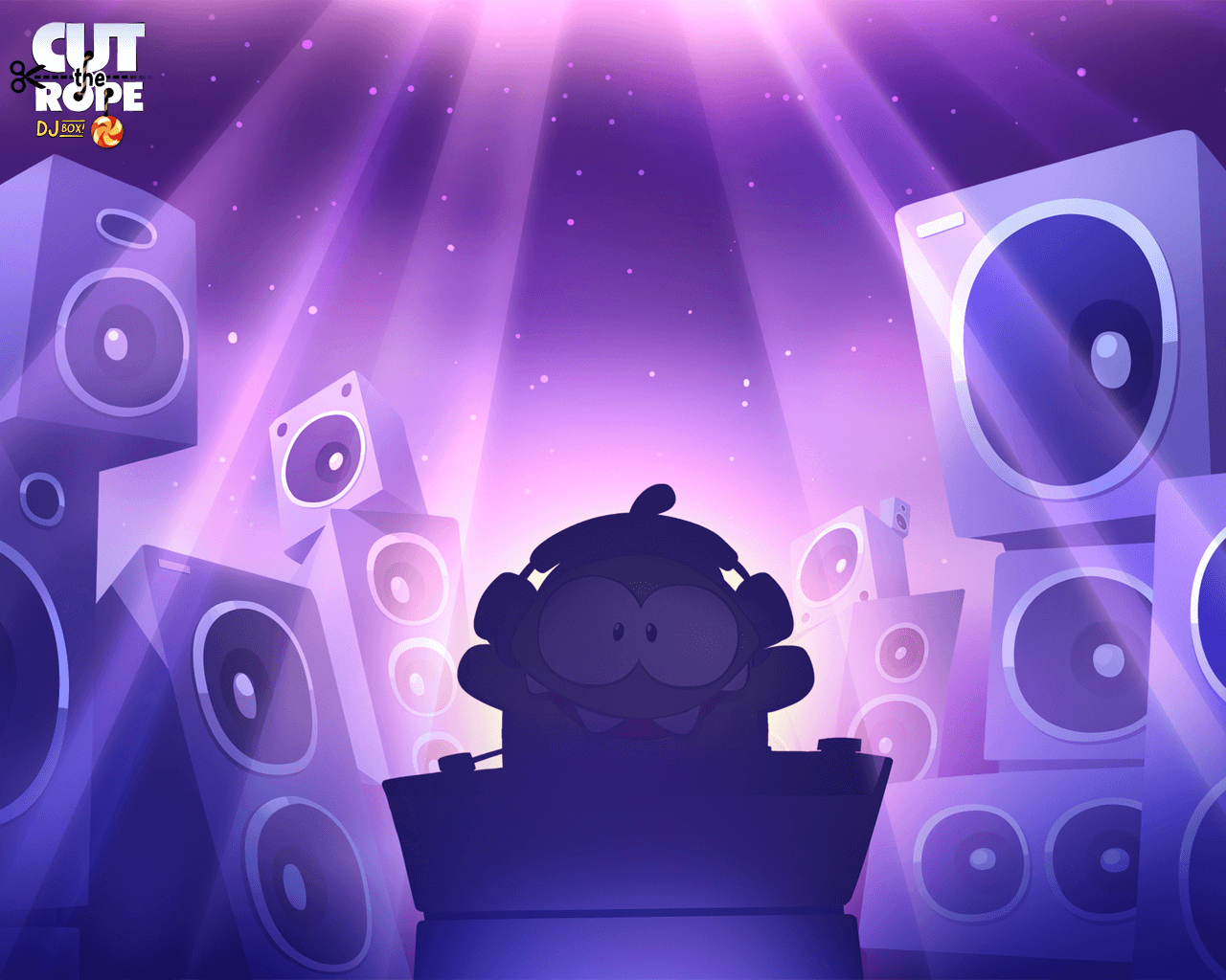 Cut the Rope DJ Box. Official Cut the Rope Artwork