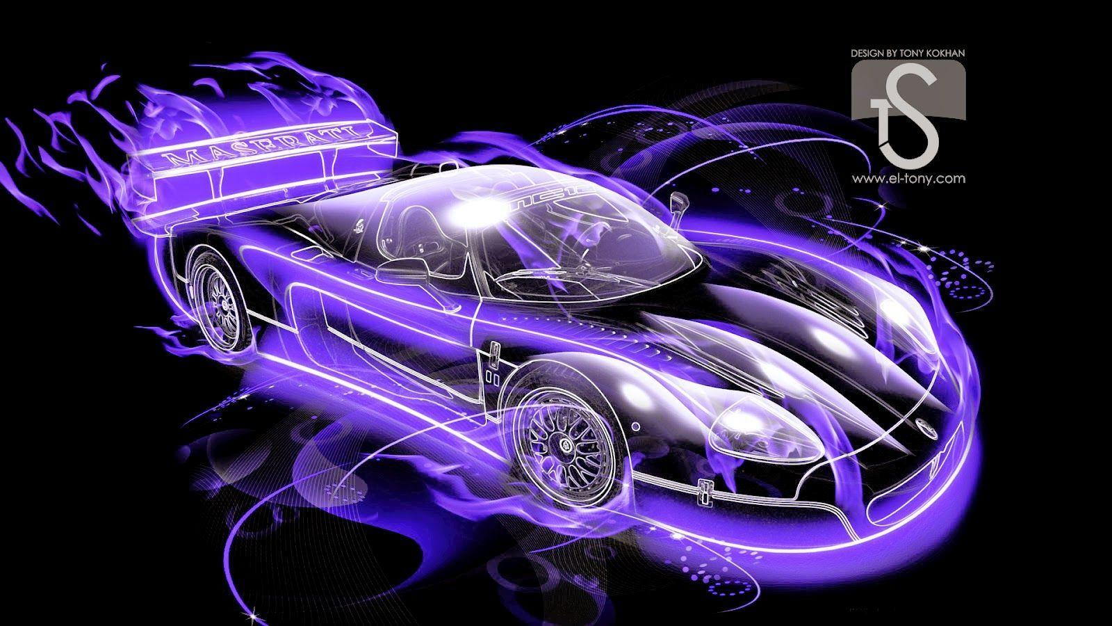 Fire 3D wallpaper of cars for desktop. Cool car picture, Cool wallpaper cars, Car wallpaper