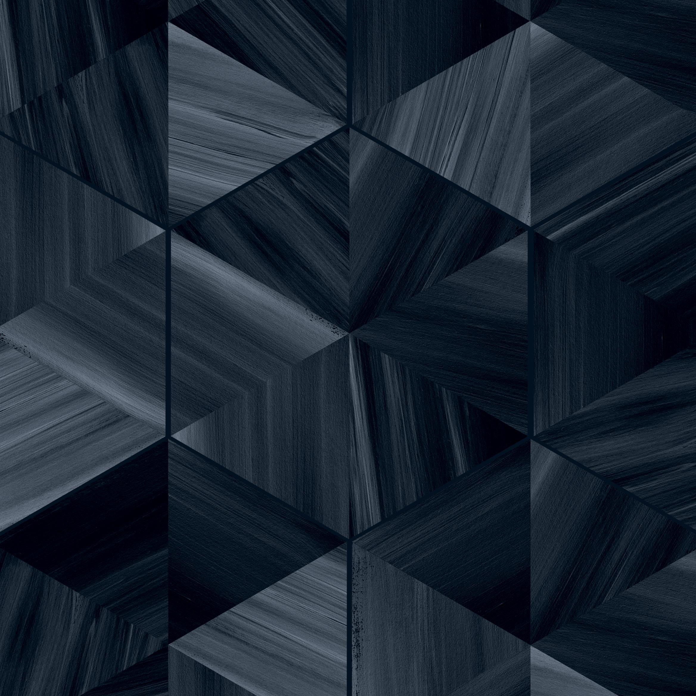 Modern marble geometric wallpaper. FEATHR™