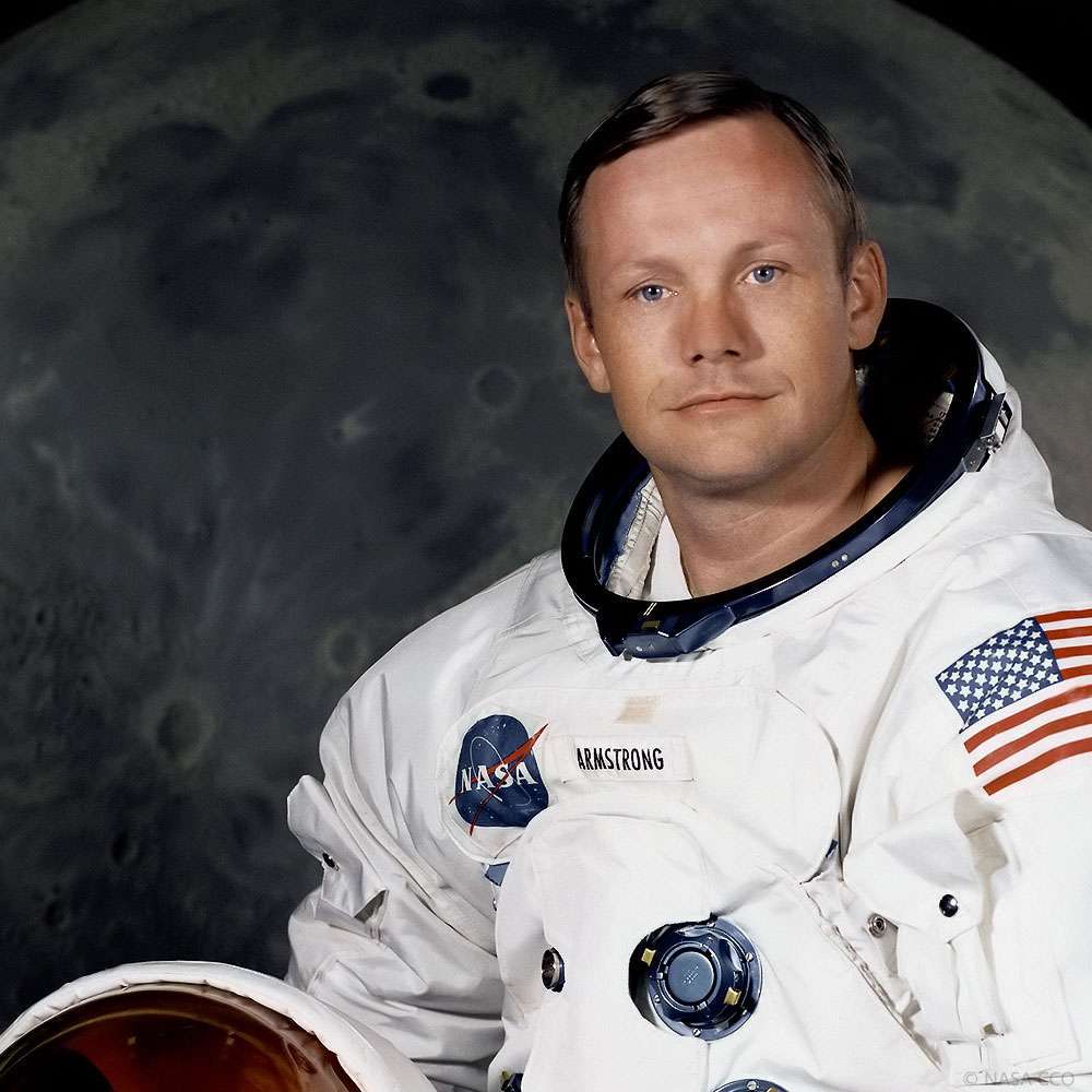 Neil Armstrong On The Moon