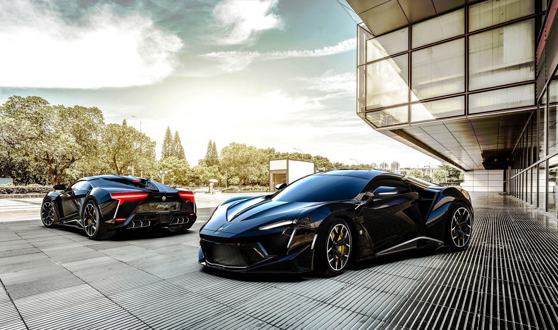 Wallpaper Black, Car, Fenyr, SuperSport, Vehicle Desktop Picture
