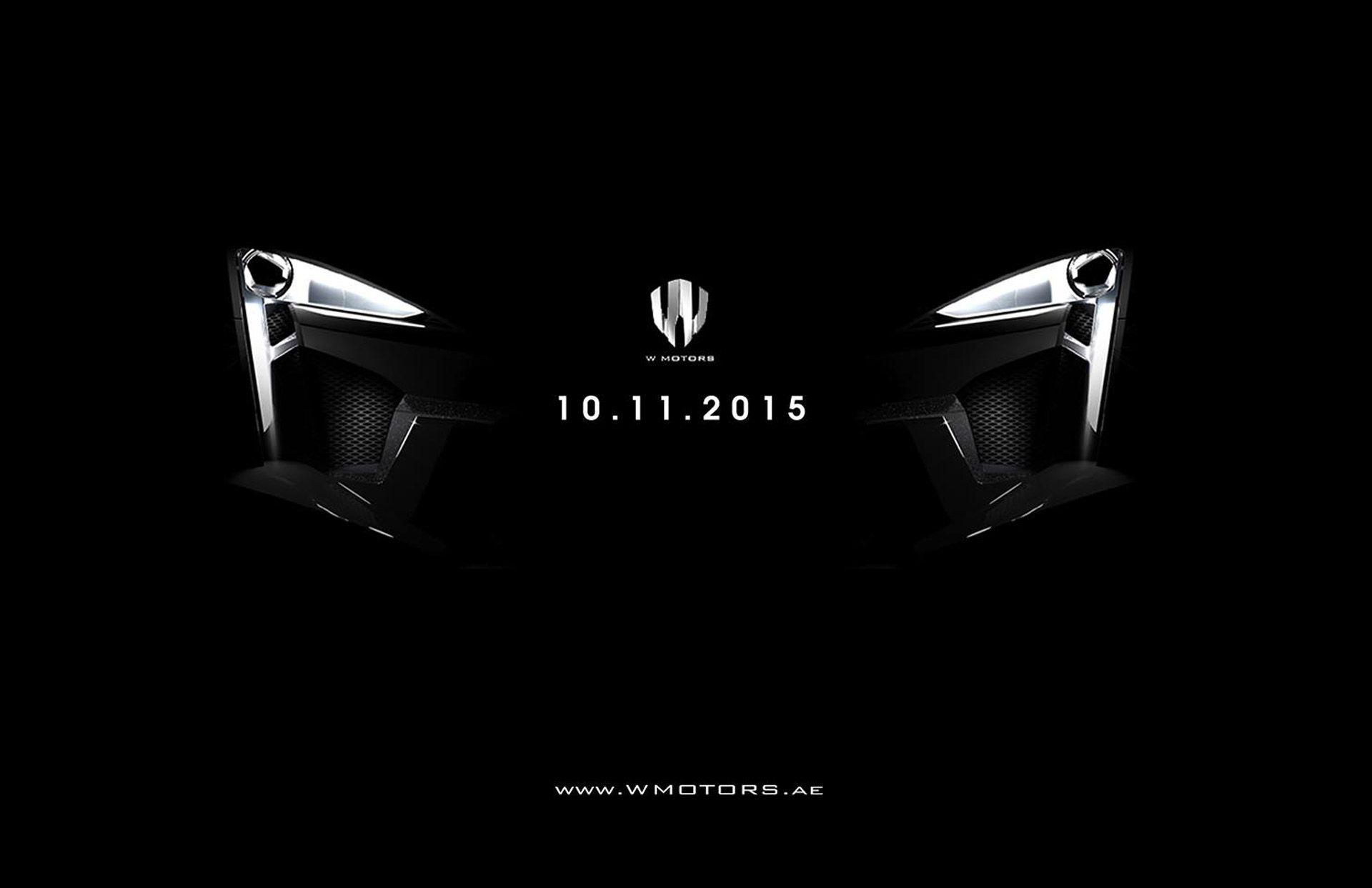 W Motors Bringing New Fenyr Supersport To Dubai Motor Show