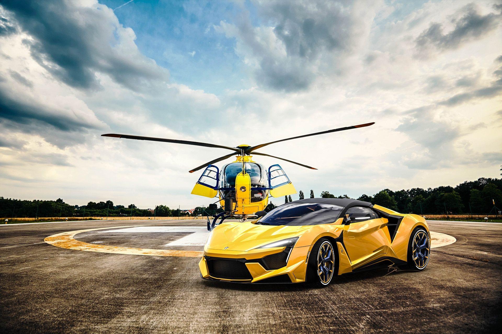 Wallpaper Fenyr, SuperSport, Vehicle, Yellow Desktop Picture & HD Photo