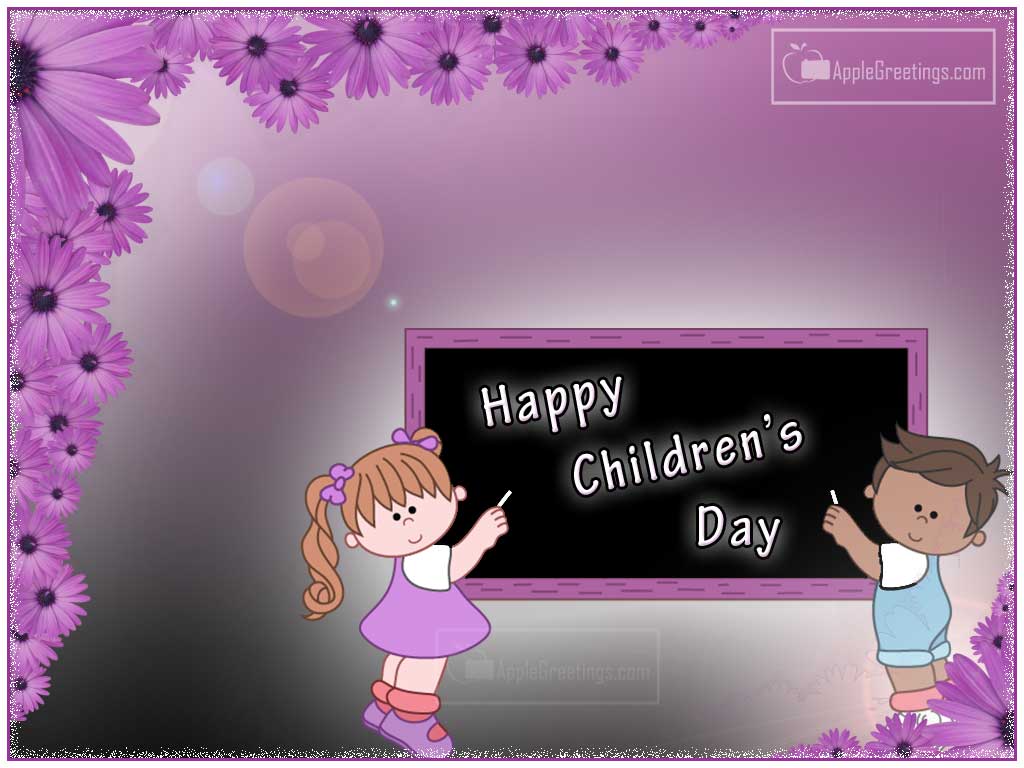 Happy children's day Celebration HD Picture Free Download
