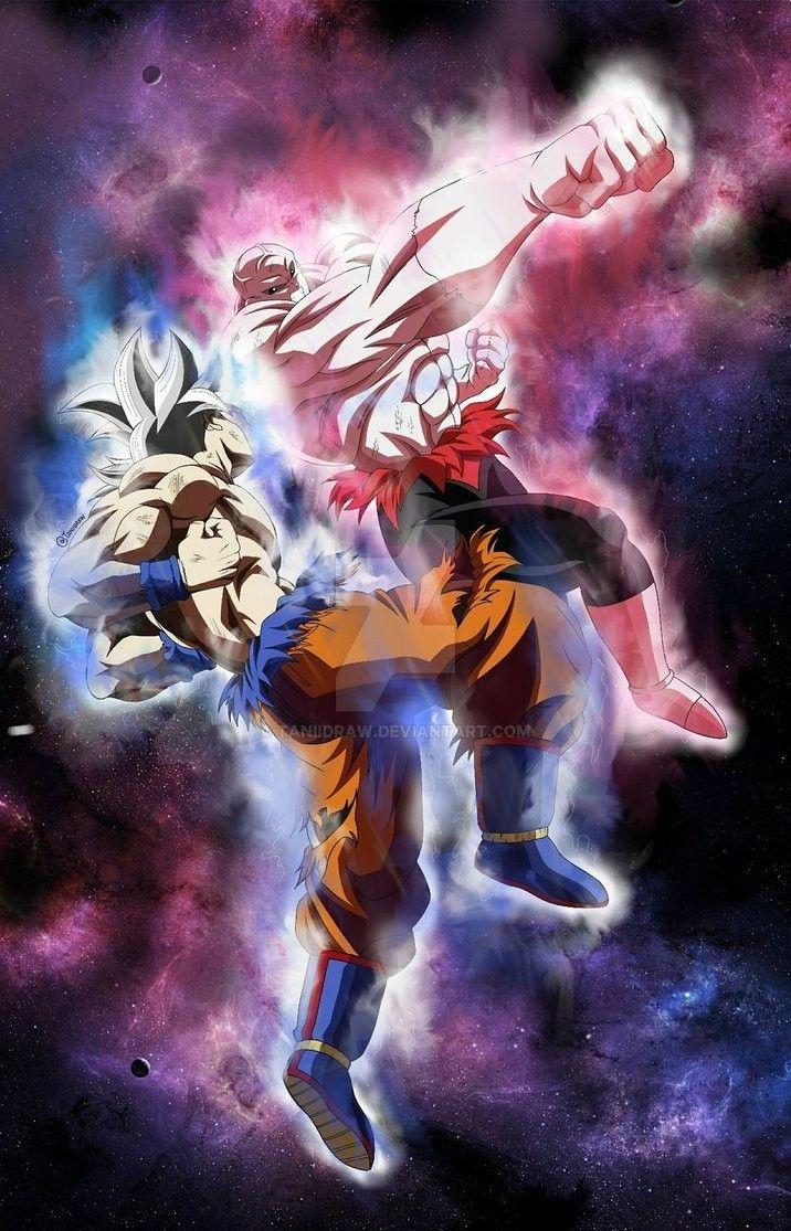 Goku VS Jiren O by GokuMigatteNoGokui018
