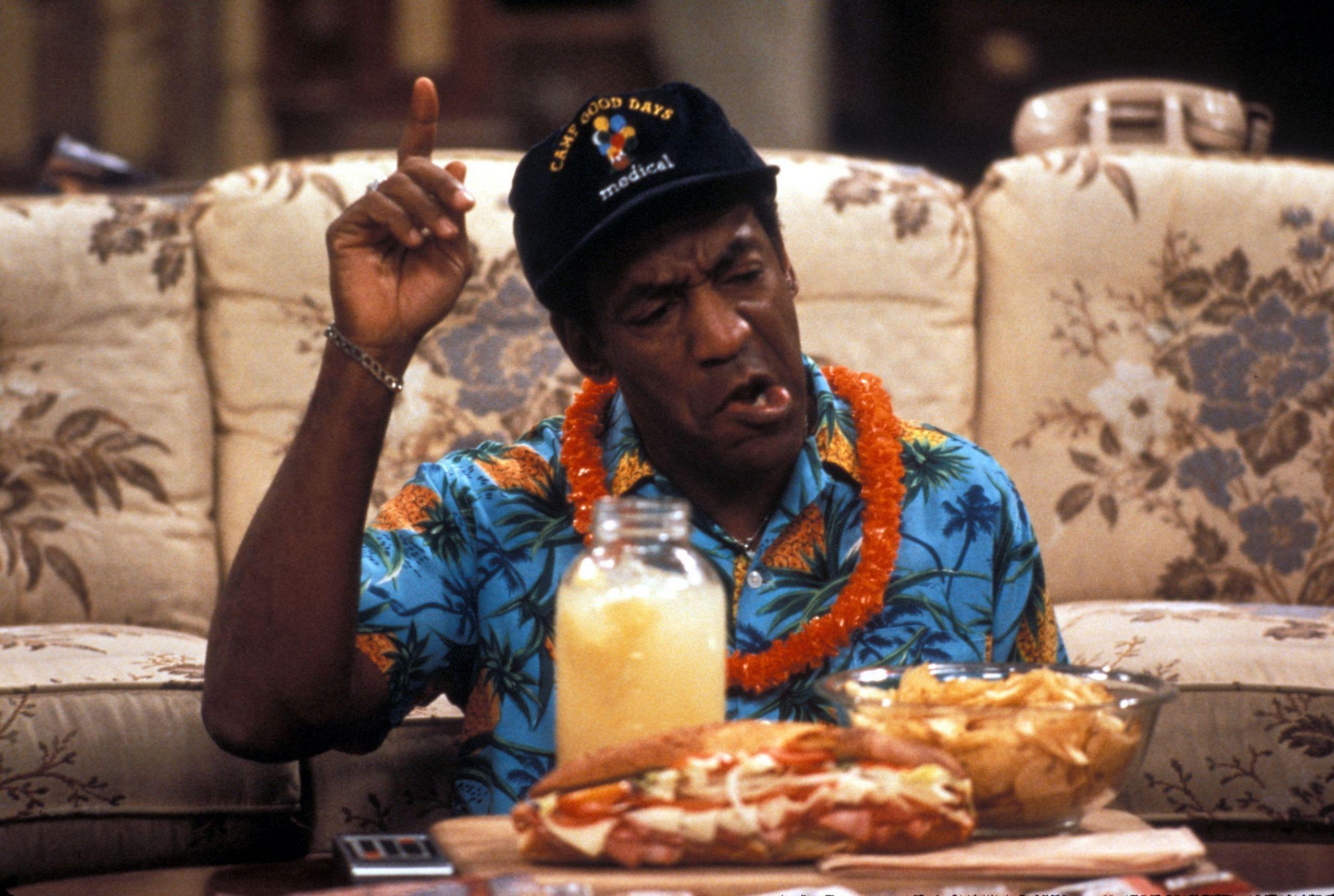 Bill Cosby as Dr. Cliff Huxtable. Tributary. Funny