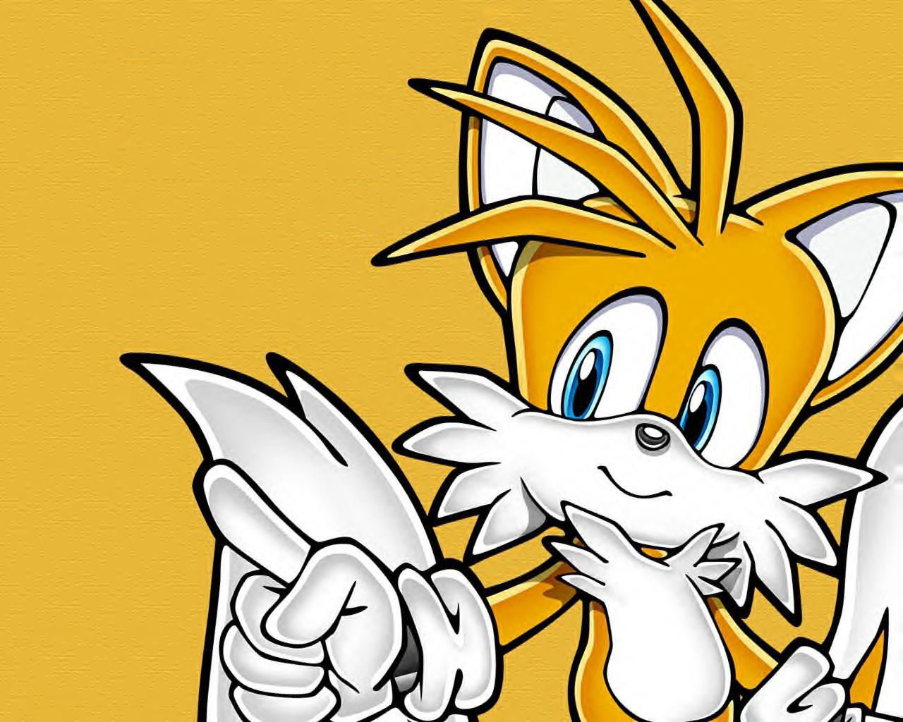 Sonic And Tails Background Wallpaper 