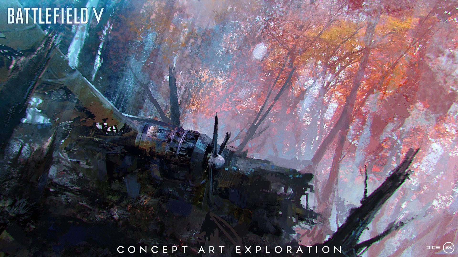 Download 1920x1200 wallpaper wreck, aircraft, battlefield concept