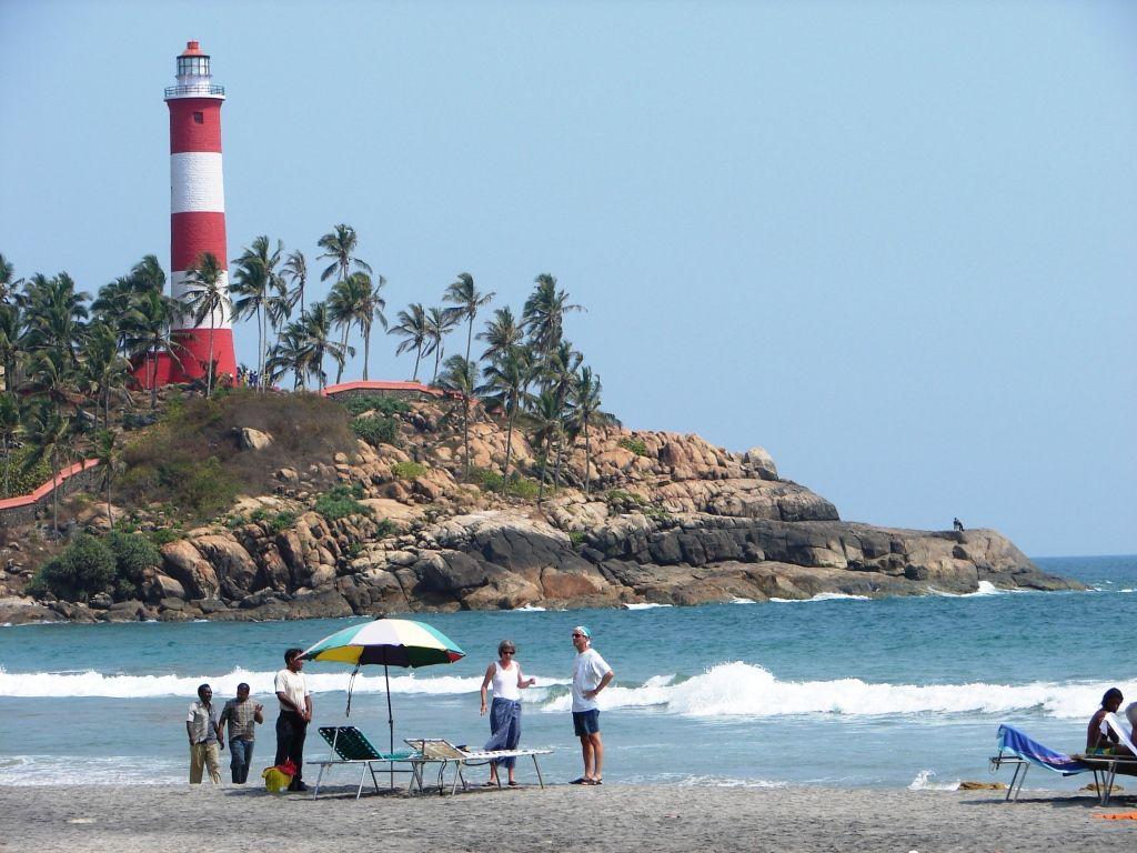 Visitor For Travel: Kovalam Beach Photo HD Wallpaper Location