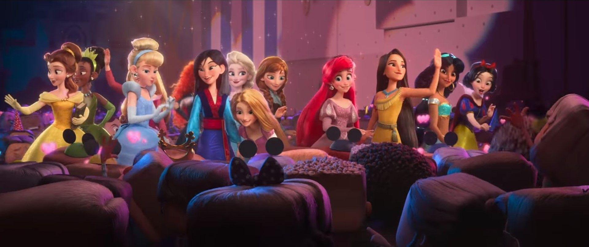 Disney Princess afbeeldingen The Disney Princesses in Ralph Breaks