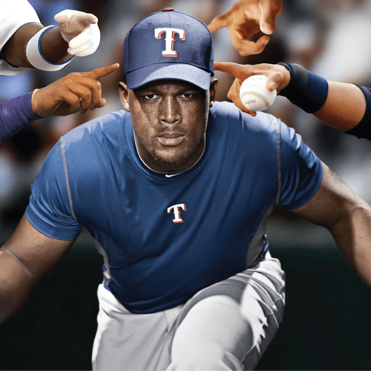 Whatever You Do, Don't Touch Adrian Beltre's Head!. Bleacher Report