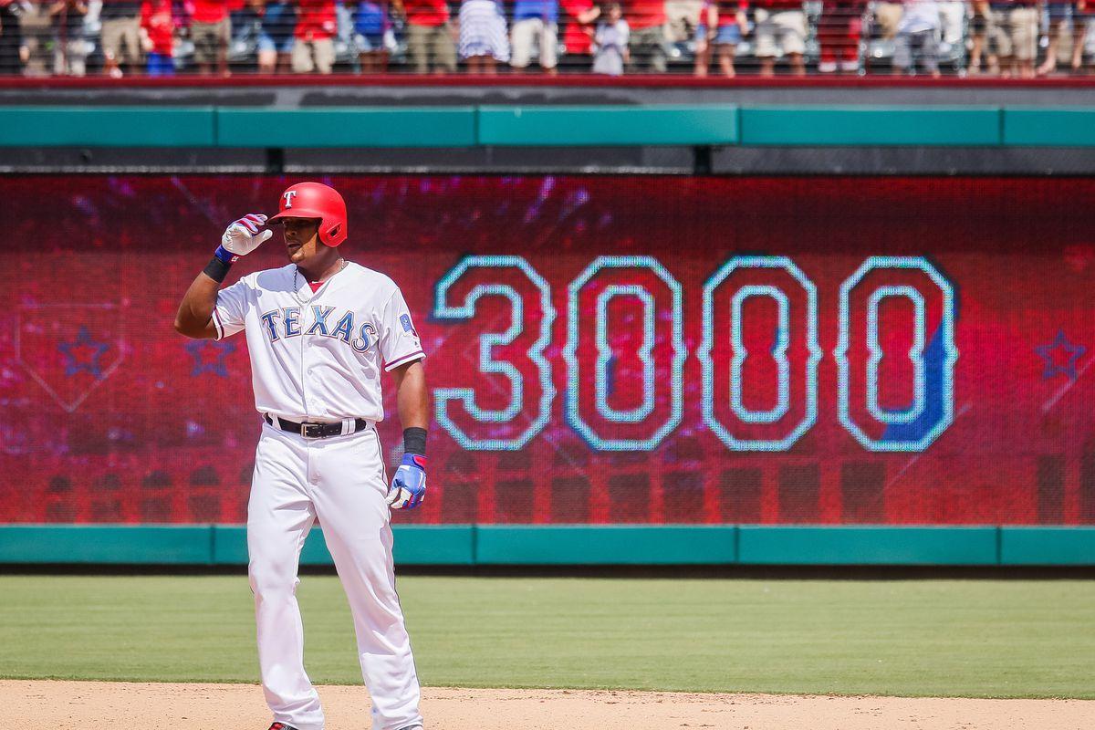 Adrian Beltre First Dominican Major Leaguer to Record 000 Hits