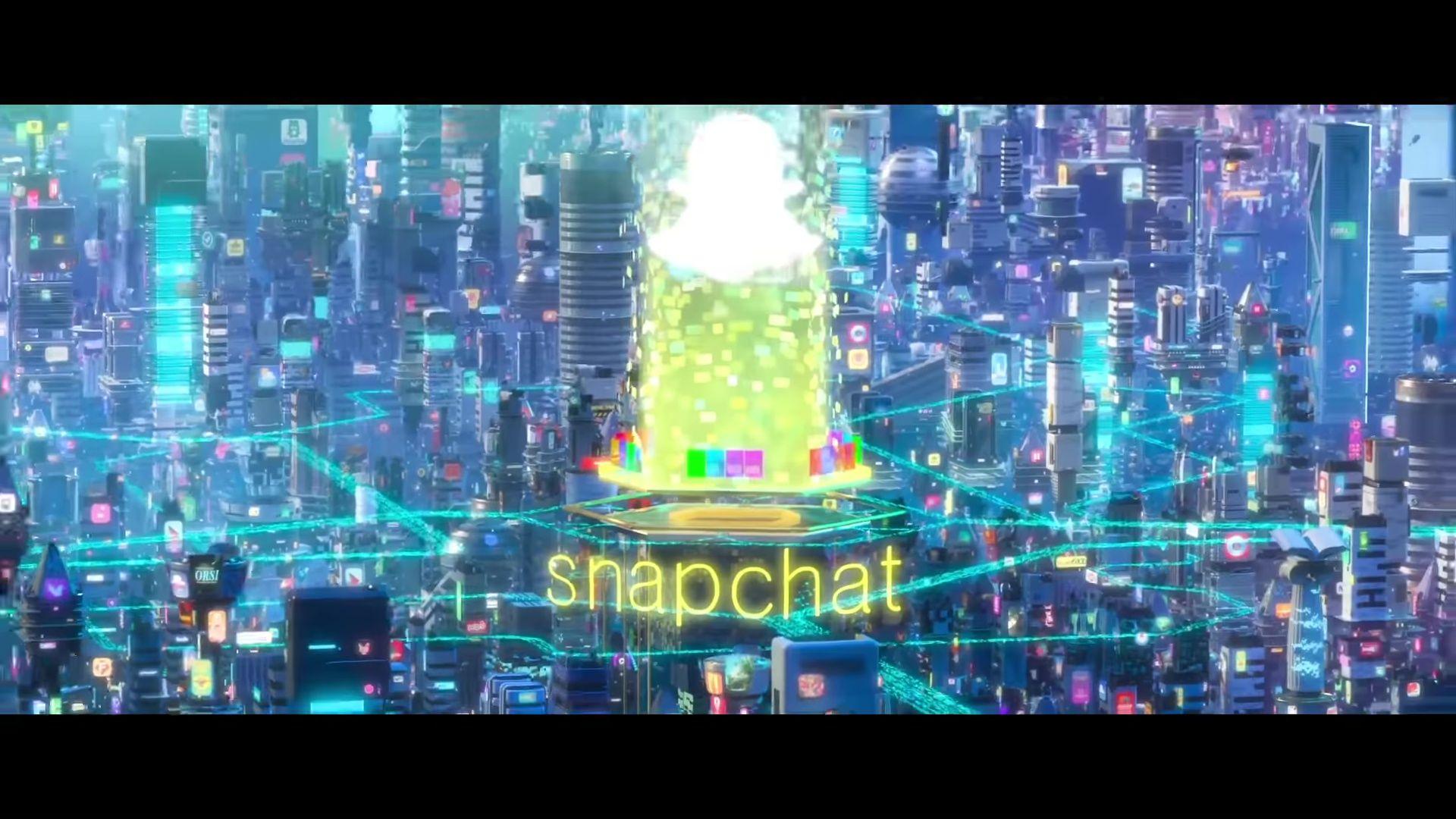 Snapchat In Ralph Breaks The Internet: Wreck It Ralph 2 2018