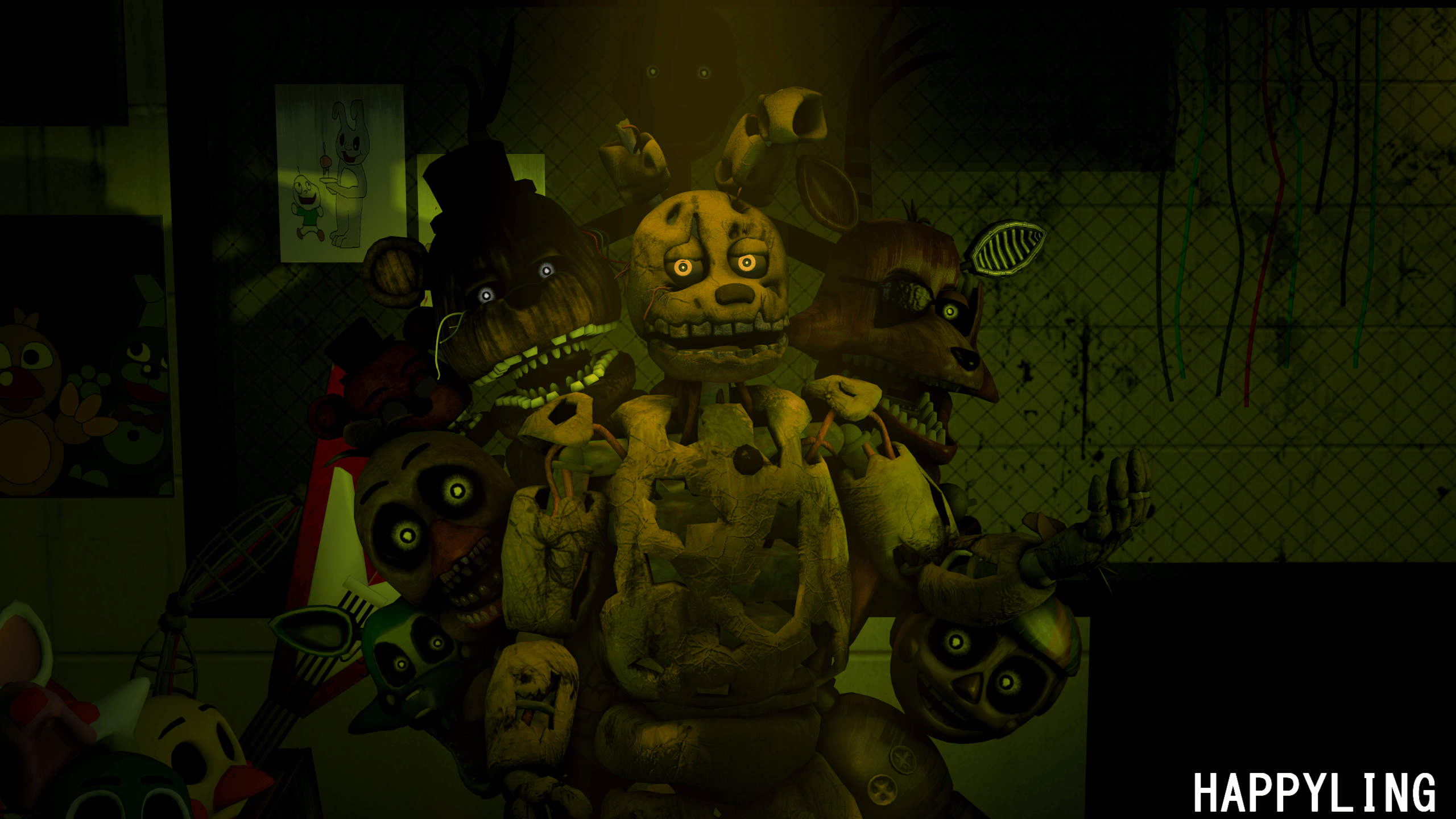 Video Game Five Nights at Freddy's 3 4k Ultra HD Wallpaper