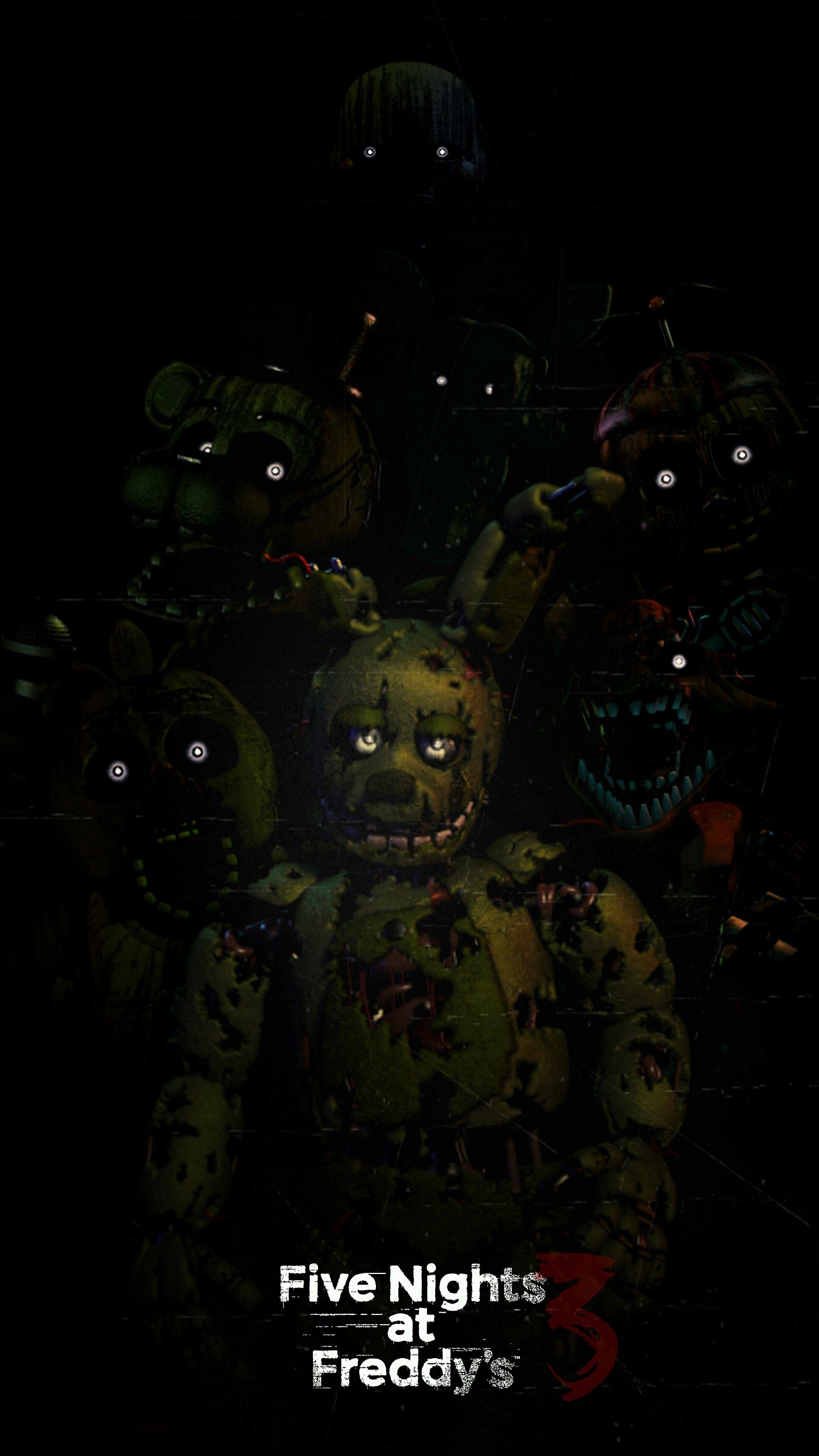 Five Nights At Freddy S 3 Wallpapers Wallpaper Cave