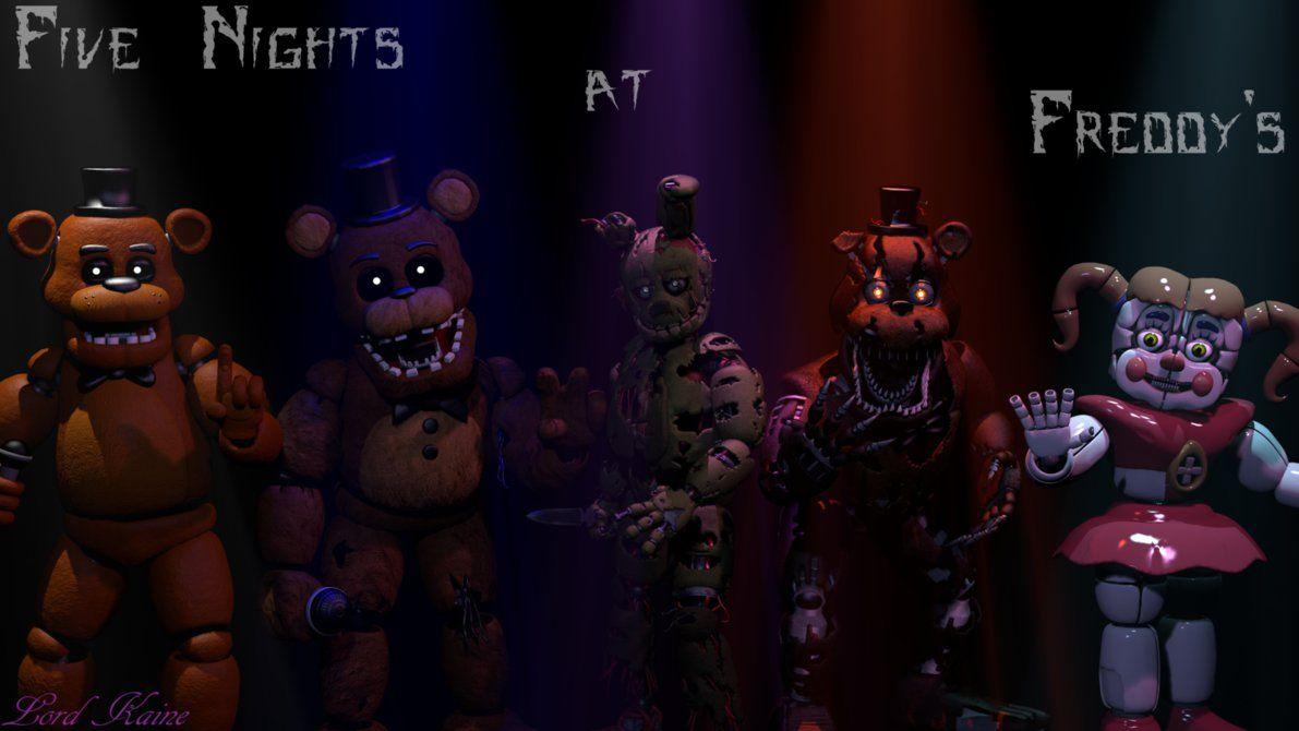Five Nights At Freddy's Wallpaper By Lord Kaine
