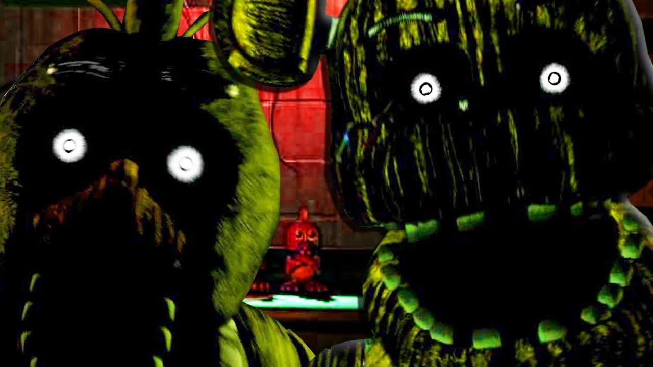 FIVE NIGHTS AT FREDDY'S 3 FAZBEAR AND CHICA JUMPSCARE
