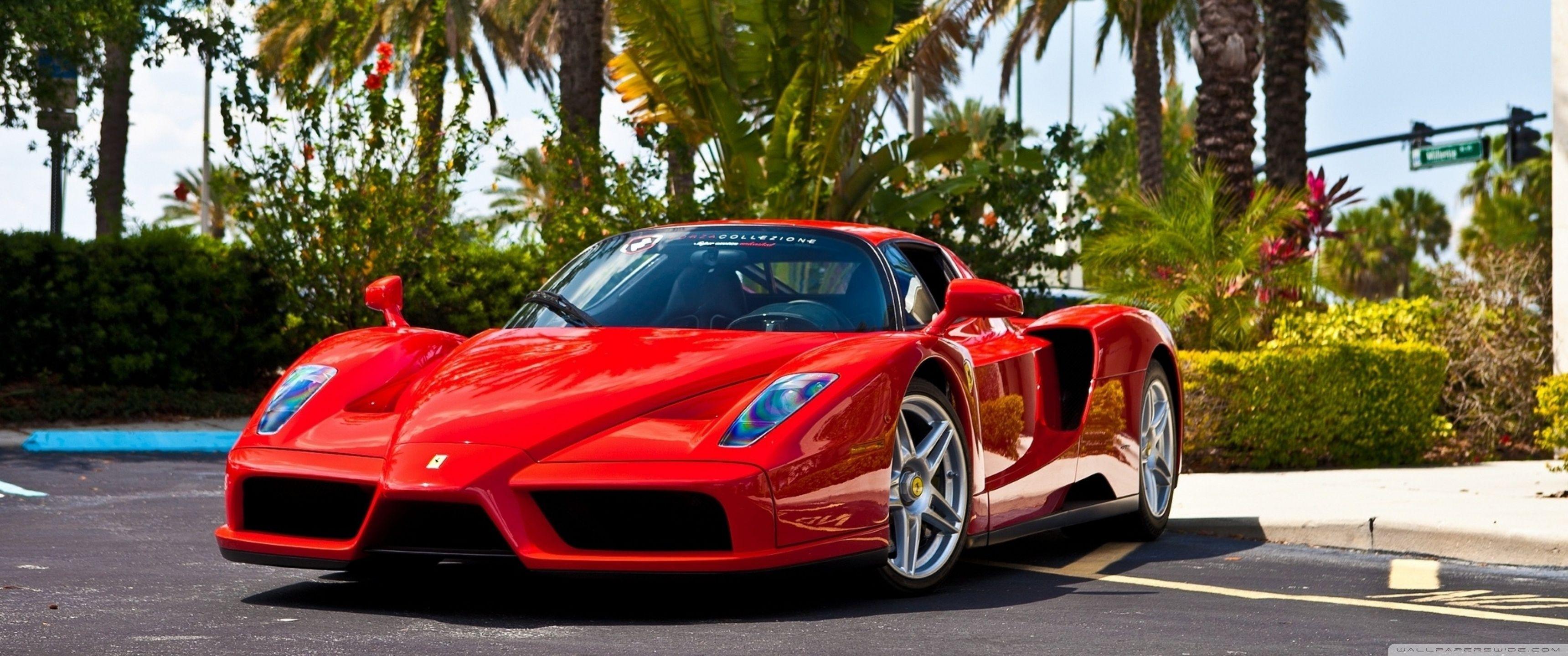 Red Ferrari Enzo Supercar ❤ 4K HD Desktop Wallpaper for 4K Ultra HD