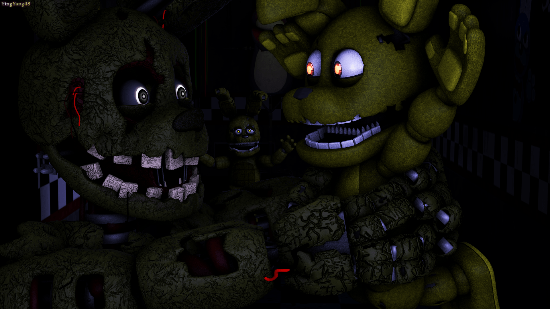 Five Nights at Freddy's 3 HD Wallpaper. Background Image