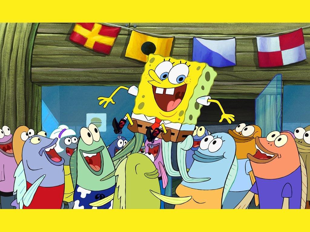 SpongeBob SquarePants Wallpaper Number 2 (1024 x 768 Pixels)