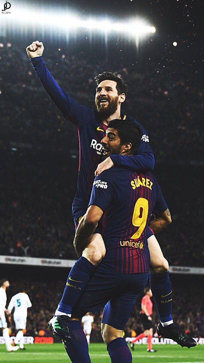 PJ GFX Messi and Luis Suarez • Wallpaper