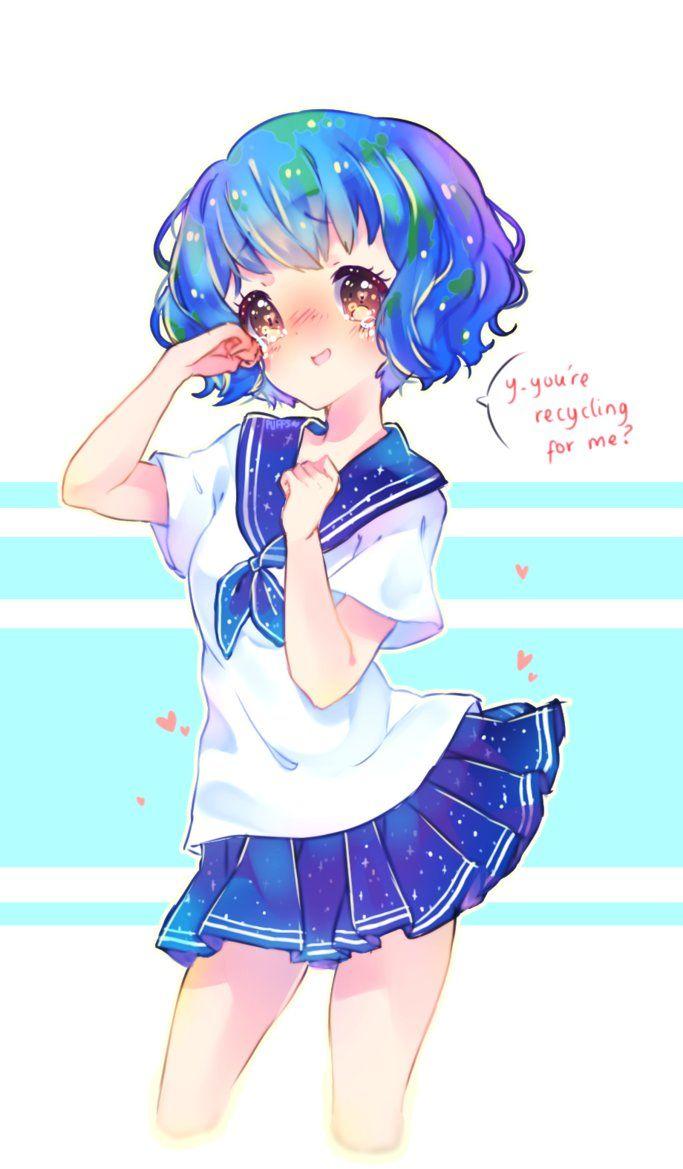 Earth Chan Doodle! By Snow Puffs