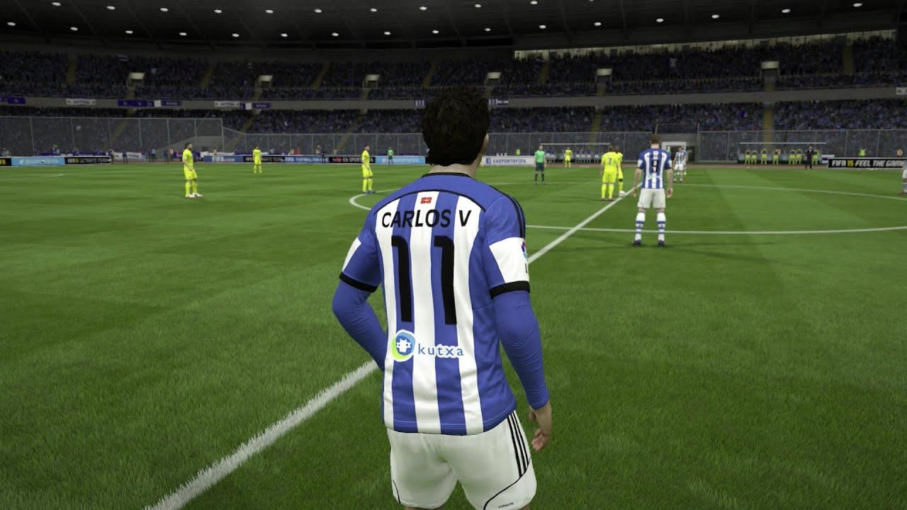 FIFA 15 Sociedad Player Faces Gen Gameplay 1080p PS4