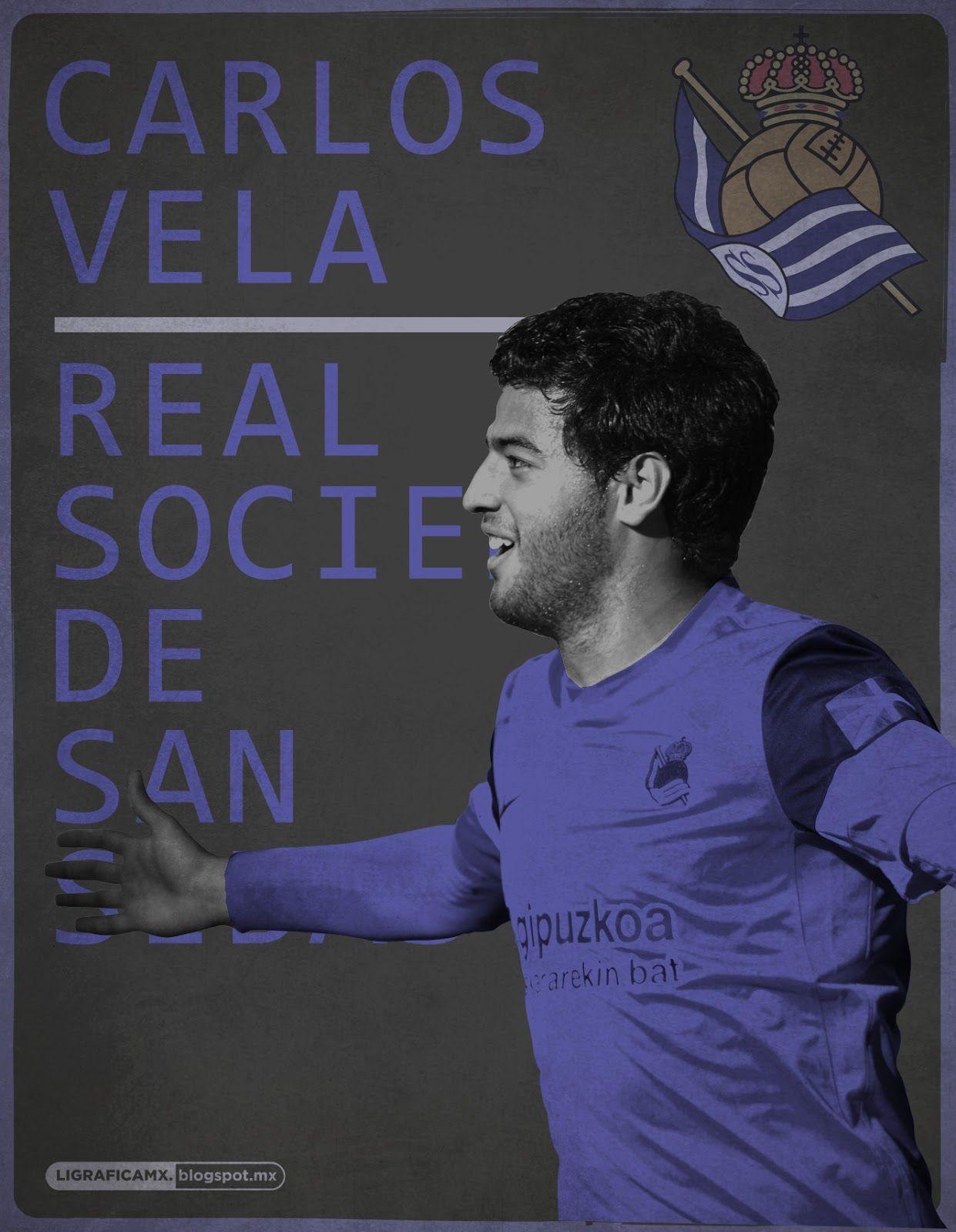 Ligrafica MX: Carlos Vela • Real Sociedad • 18072013CTG