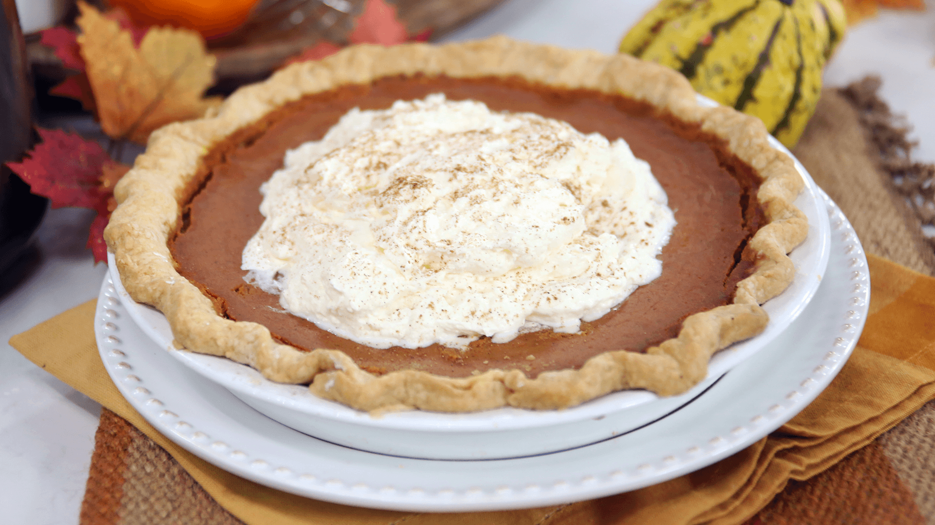 Classic pumpkin pie