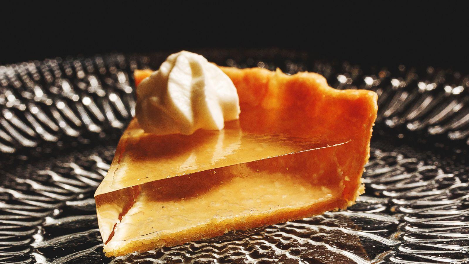 Chicago chef unveils translucent pumpkin pie just in time