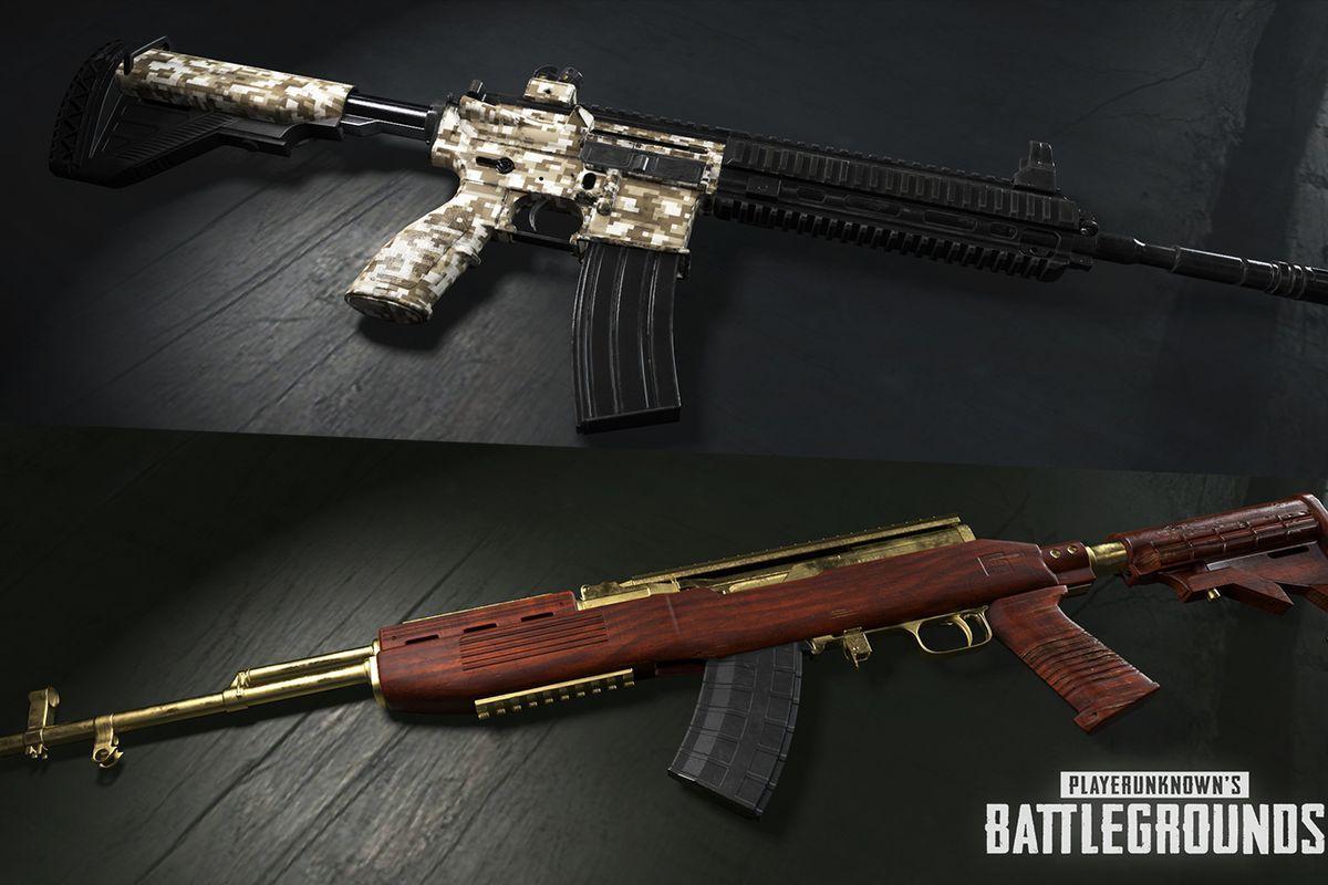 PUBG is finally getting weapon skins