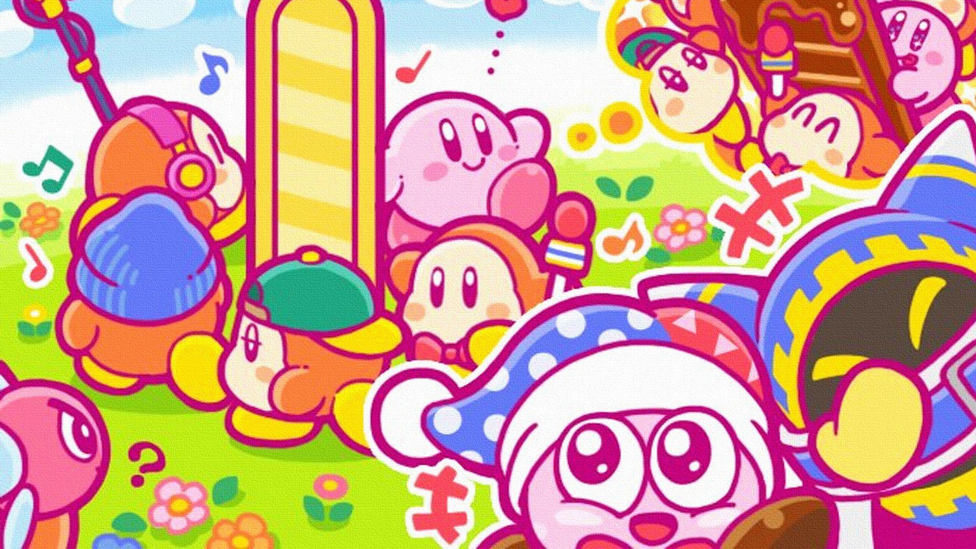 Kirby 25th Anniversary Twitter shares a new image for April Fools