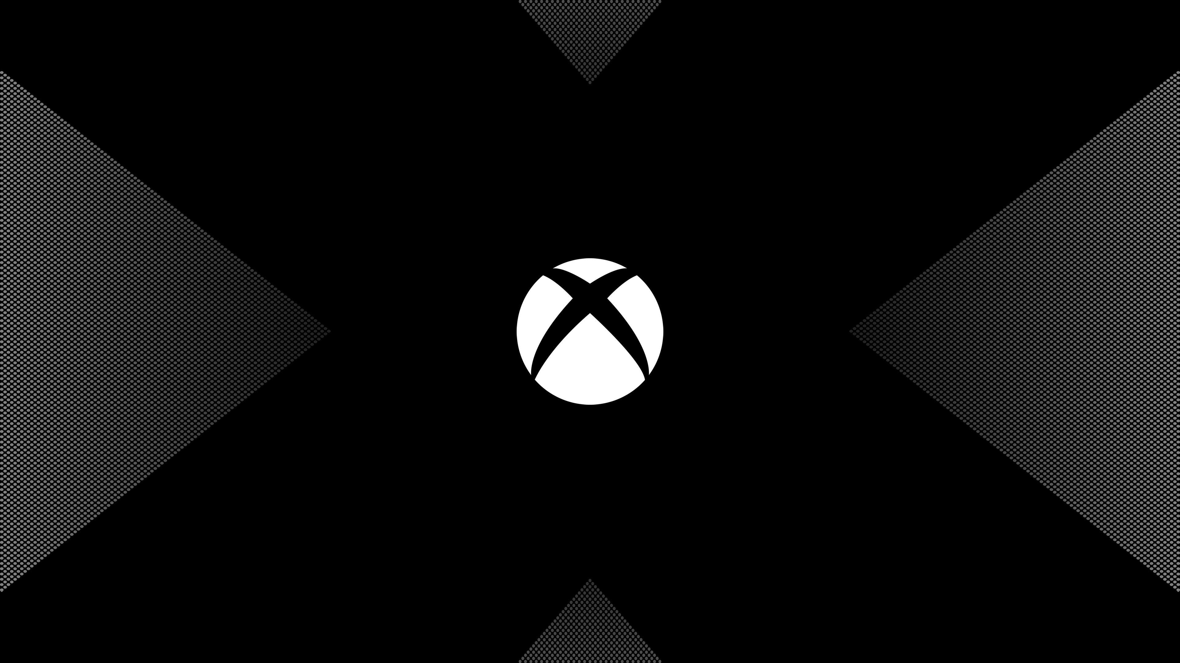 Xbox One X logo 4K Wallpapers