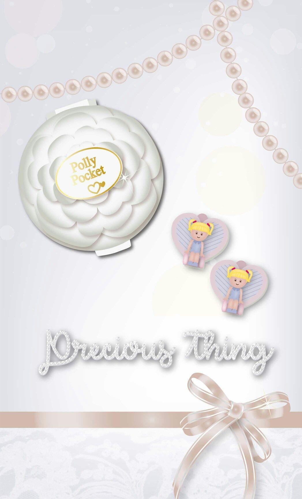 fond d'écran Clémentine Benoliel. Illustration polly pocket