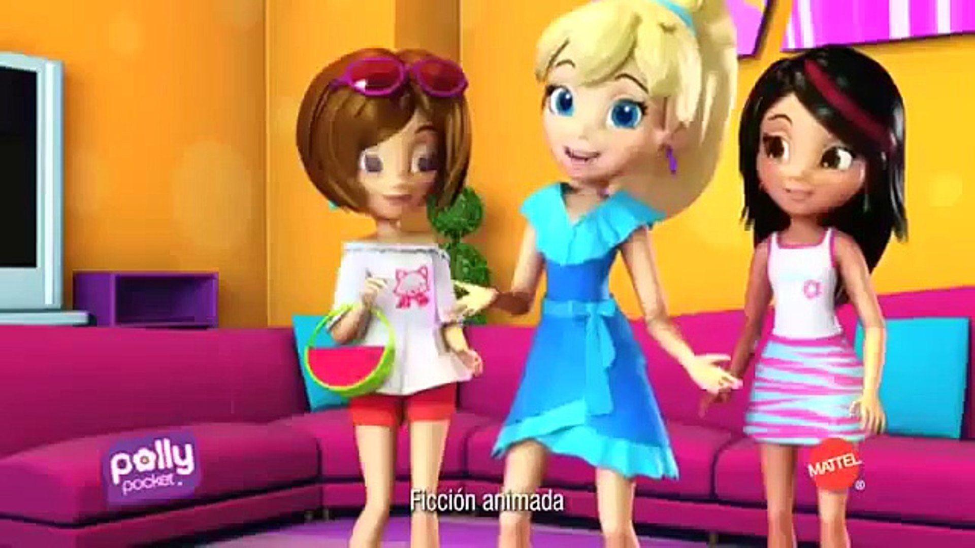 3D Cartoon Network of Anuncio Polly Pocket Casita Purpurina